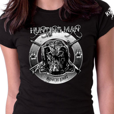 K9 Hunting Man Since 1307 Police Shirt for Women