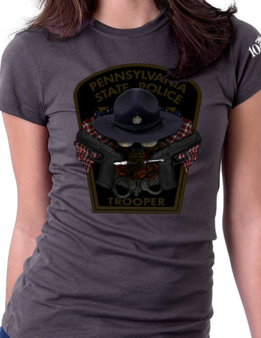 Pennsylvania State Trooper Police Shirt for Women