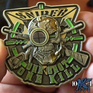 Sniper Police Challenge Coin