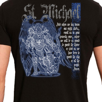 st-michael-patron-saint-of-police-officers-shirt