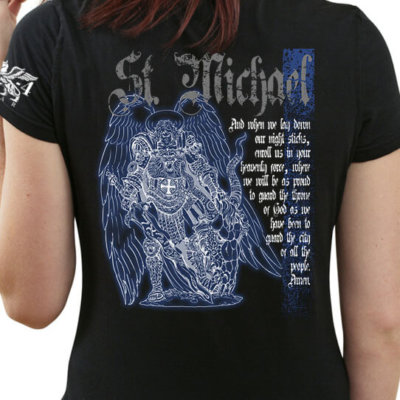 st-michael-patron-saint-of-police-officers-shirt