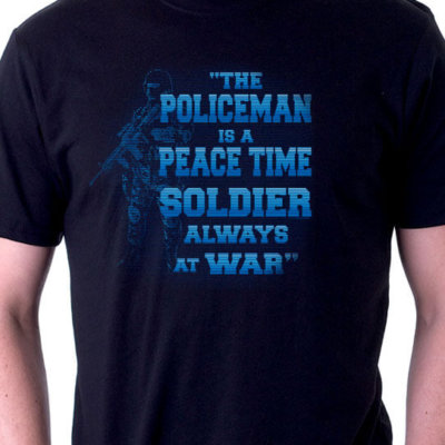 policeman-is-a-peactime-soldier-at-war-shirt