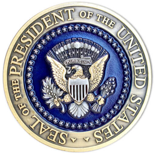 President Donald Trump Commander In Chief Challenge Coin - Image 3