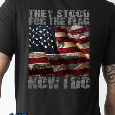They Stood For The Flag Now I Do Law Enforcement Shirt