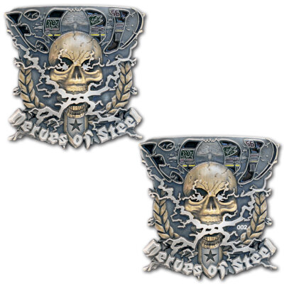 EOD Nerves of Steel Police Challenge Coin