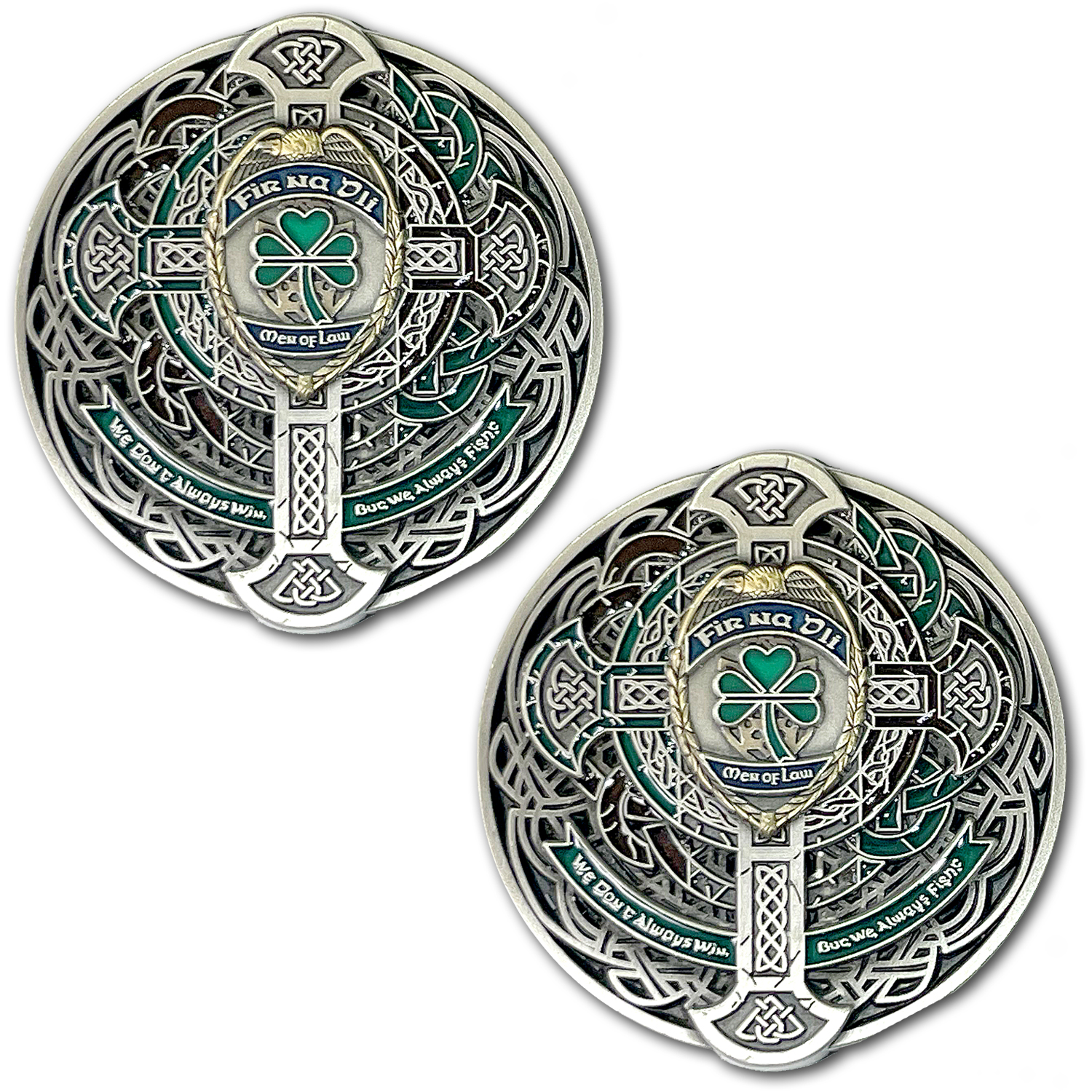 Fir Na Dli Men Of Law Police Challenge Coin