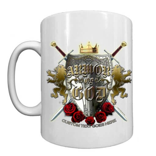 Armor Of God Police Coffee Mug