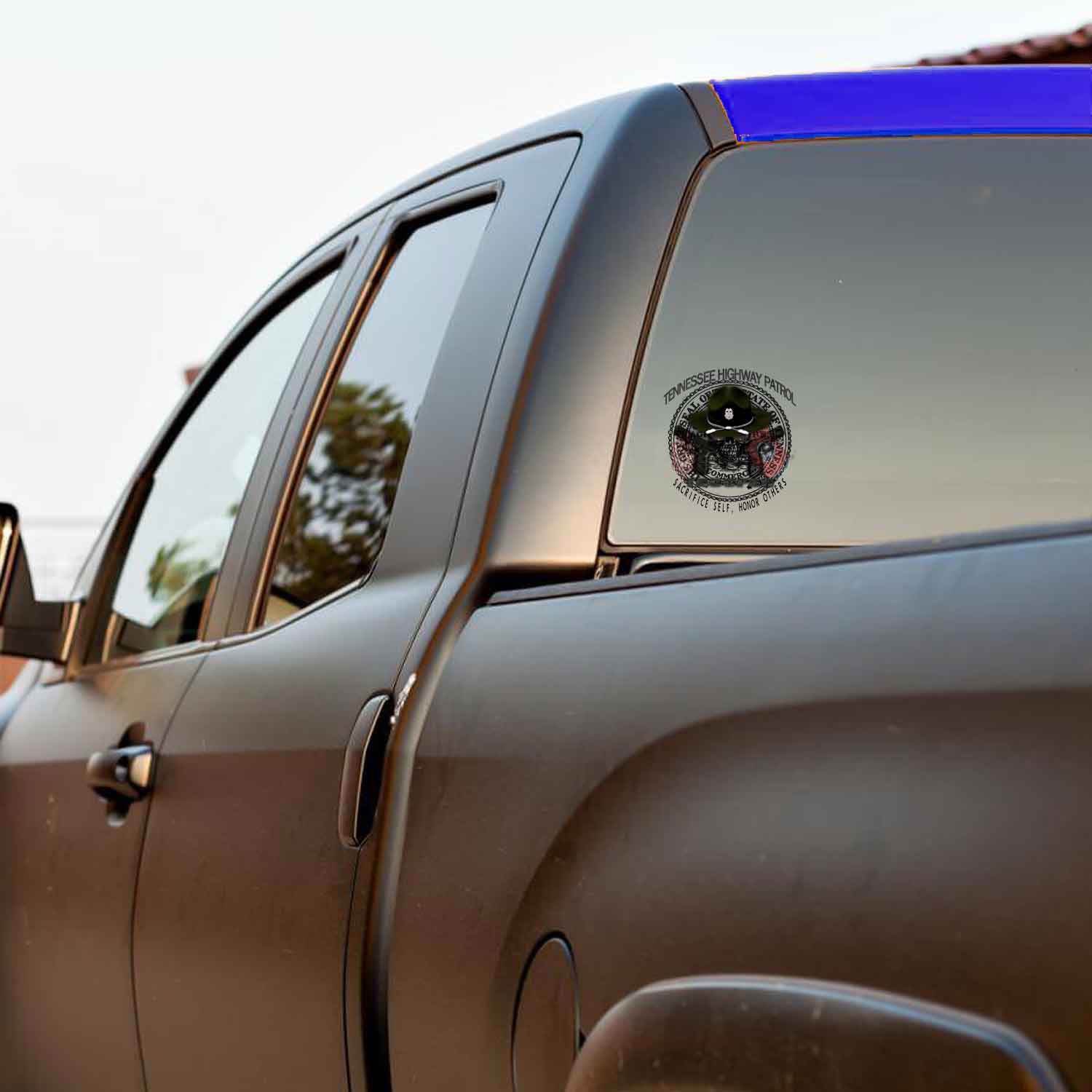Tennessee Highway Patrol Police 3-18 Inch Custom Decal Sticker
