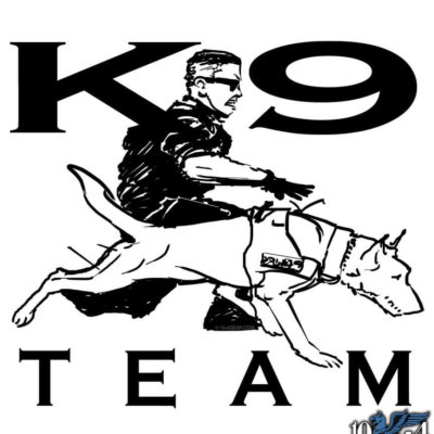 K9 Team Police Decal