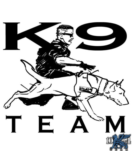 K9 Team Police Decal