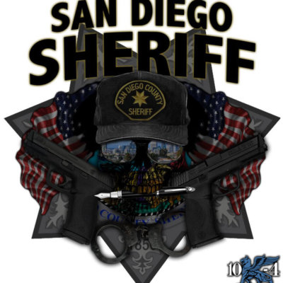 San Diego Sheriff Police Decal