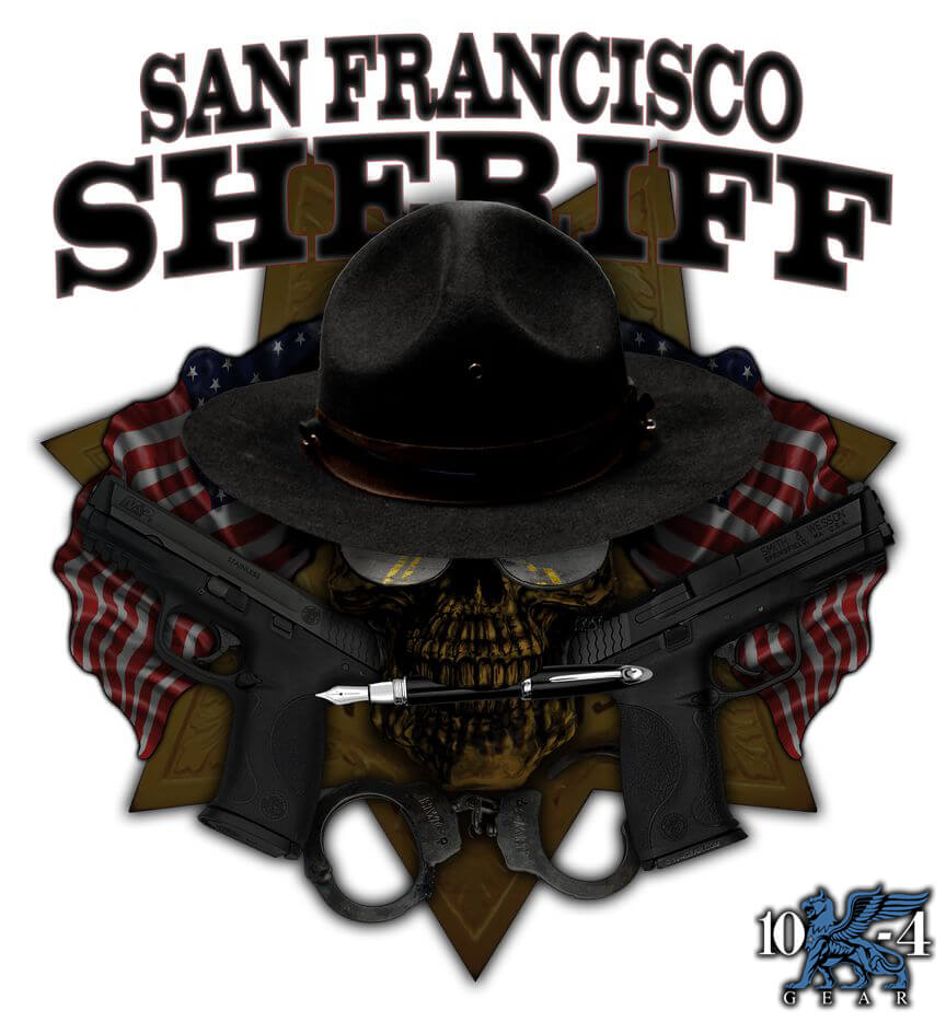San Francisco Sheriff Police Decal