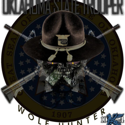 Oklahoma State Trooper Police Decal