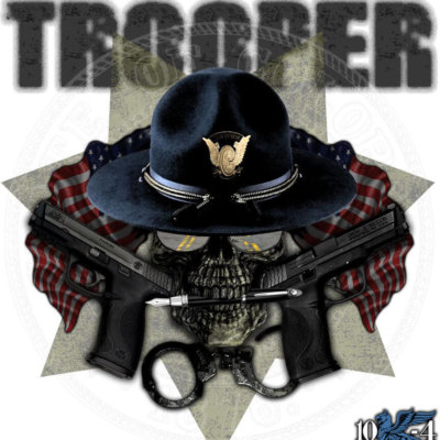 Colorado Trooper Police Decal