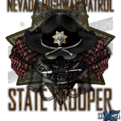 Nevada State Trooper Police Decal