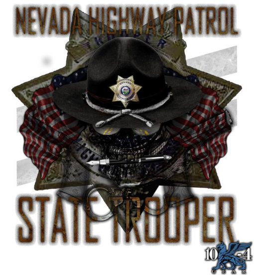 Nevada State Trooper Police Decal