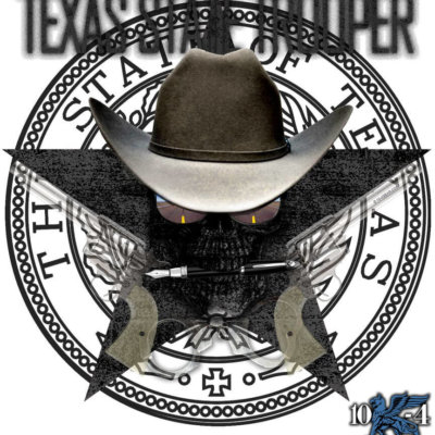 Texas State Trooper Police Decal