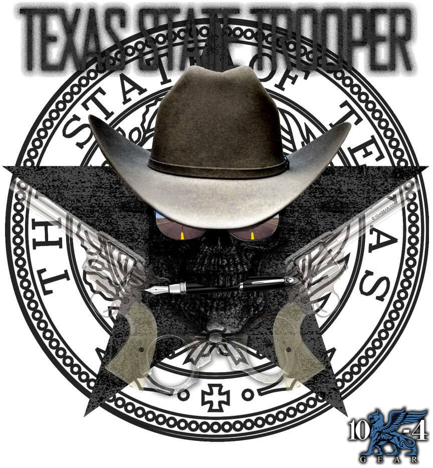 thumbnail image 2 of 4-Inch Pennsylvania State Police Trooper Logo Decal - Non-Reflective Sticker For Cars, Windows 2 of 10