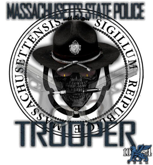 Massachusetts State Police Decal