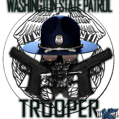 Washington State Patrol Police Decal
