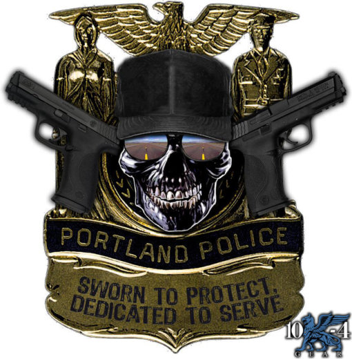 Portland Oregon Police Decal