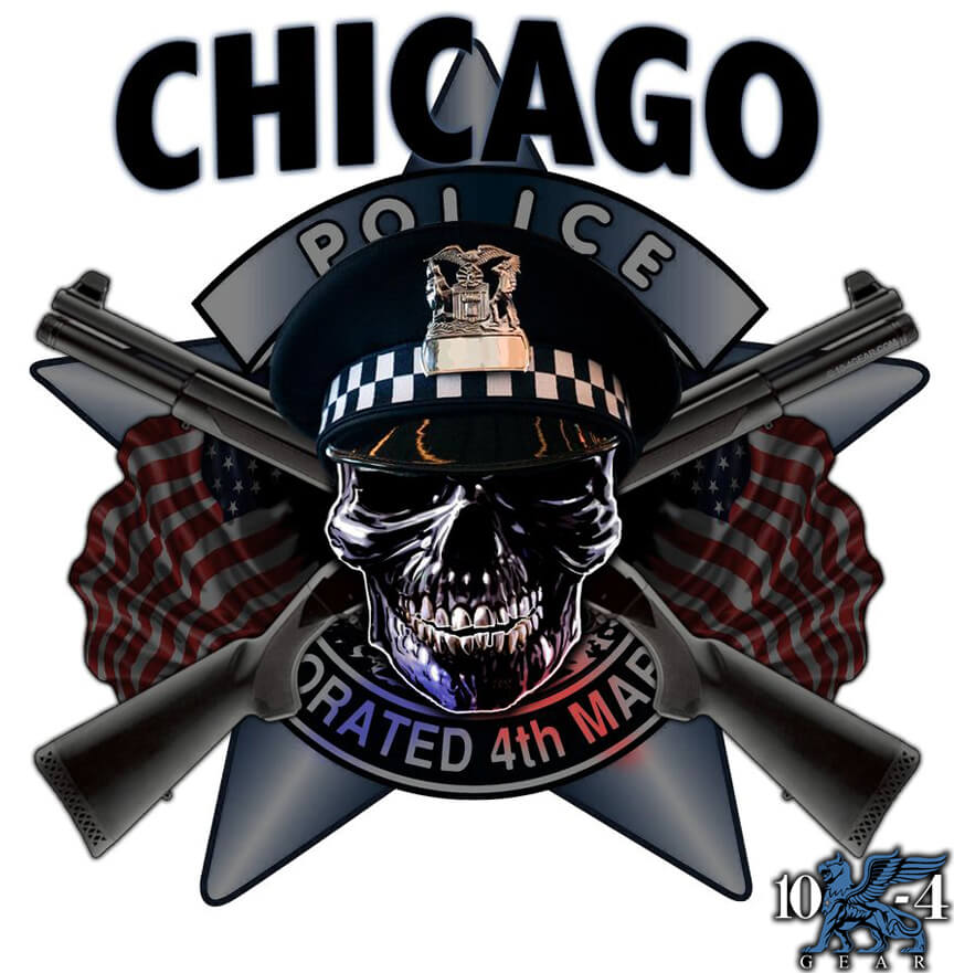 Chicago_Police Dept Police Decal
