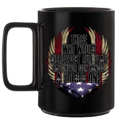 Folded-Flag-Memorial-Dya-Black-15oz-Coffee-Mug