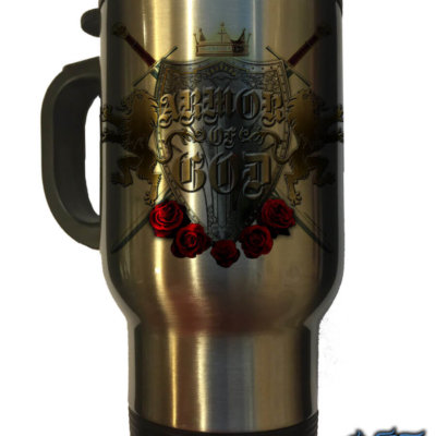 Armor Of God Police Travel Mug