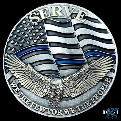 We The Few For The People Police Decal
