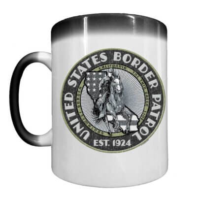 US Border Patrol California Police Lava Mug