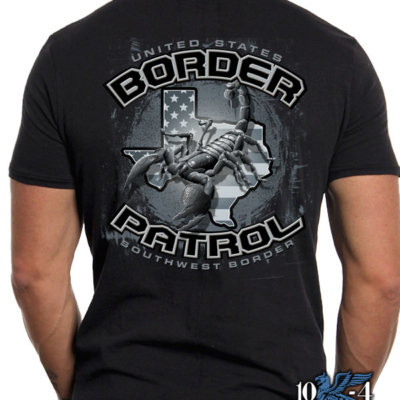 US Border Patrol Texas Scorpion Police Shirt