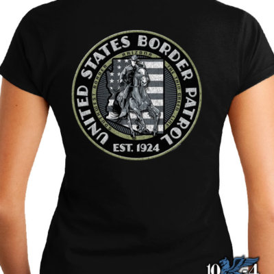 US Border Patrol Arizona Police Ladies Shirt
