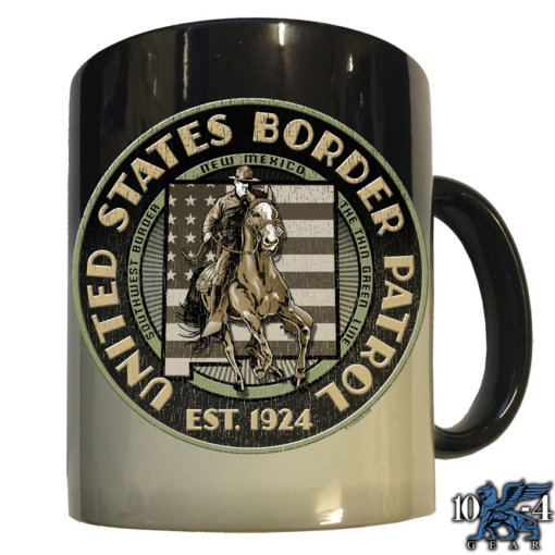 US Border Patrol New Mexico Police Lava Mug