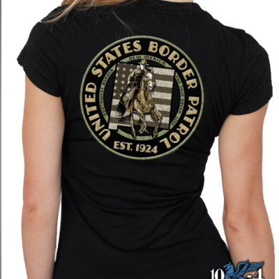US Border Patrol New Mexico Ladies Police Shirt