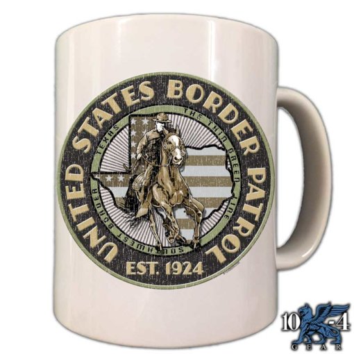 US Border Patrol Texas Police Coffee Mug