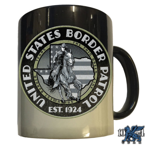 US Border Patrol Texas Police Lava Mug