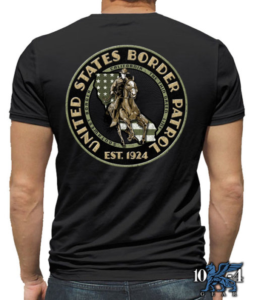 US Border Patrol California Police Shirt