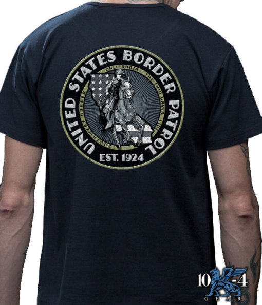 US Border Patrol California Police Shirt