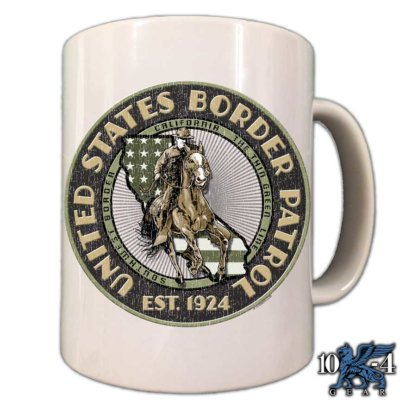 US Border Patrol California Police Coffee Mug