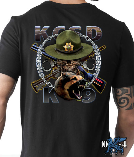 Kootenai County Sheriff K9 Custom Police Shirt