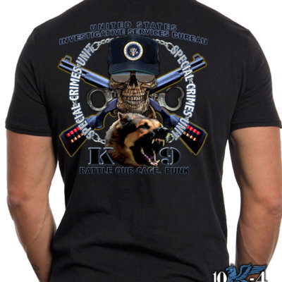 US Investigative Services Bureau Custom Police Shirt