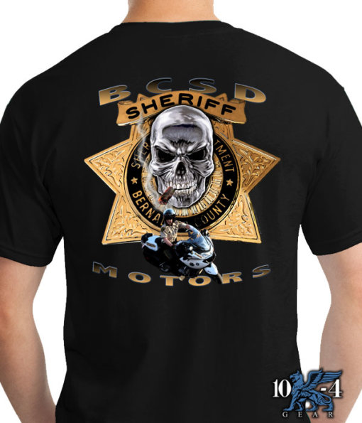 Albuquerque Sheriff Motor Unit Custom Police Shirt