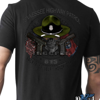 Tennessee Highway Patrol Trooper Custom Police Shirt