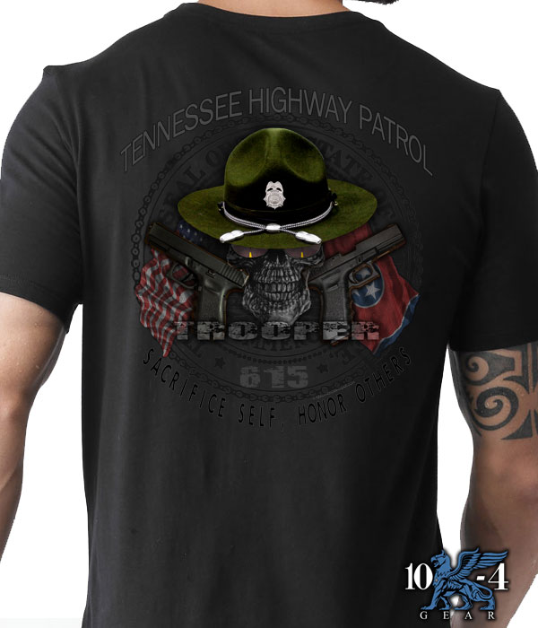 Tennessee Highway Patrol Trooper Custom Police Shirt