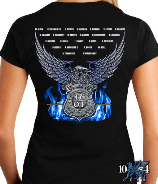 Georgia Sheriff Class 2016 Custom Police Shirt