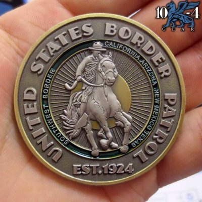 U.S. Border Patrol Challenge Coins
