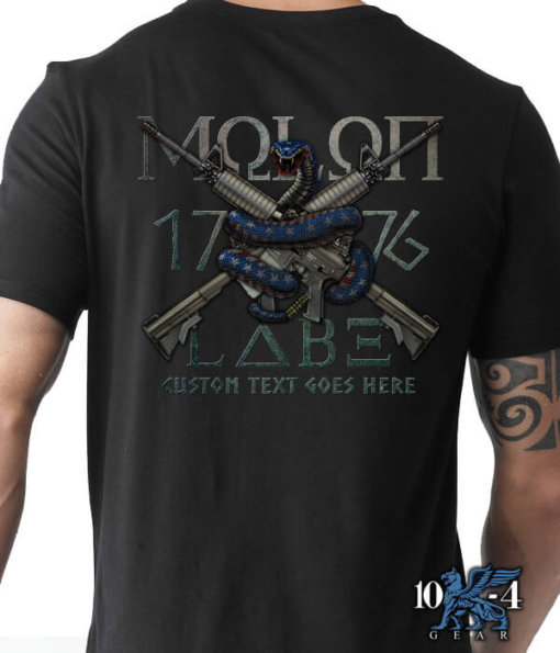 Molon Labe Police Shirt