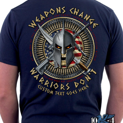 Weapons Change Warriors Don't Police Shirt