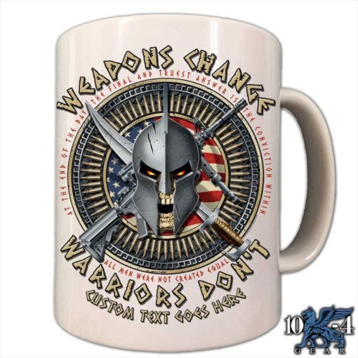 Weapons Change Warriors Don’t Police Coffee Mug