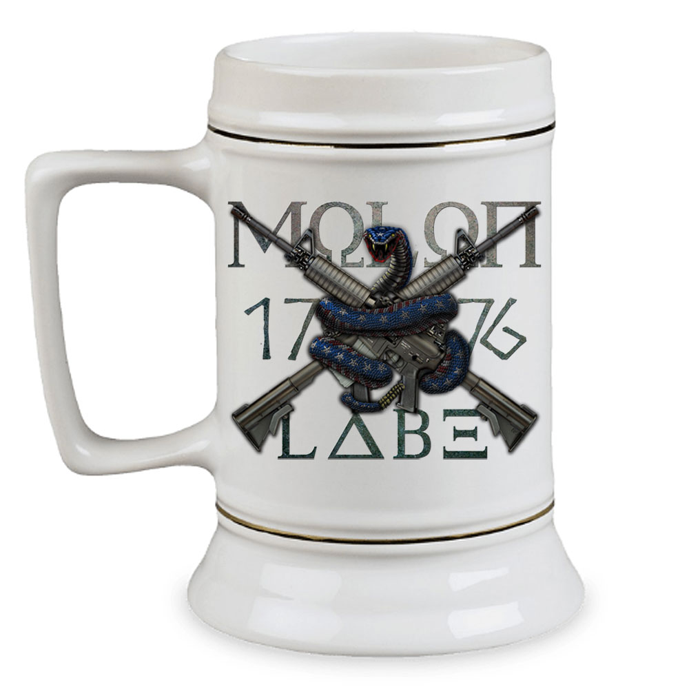 Molon Labe Police Stein